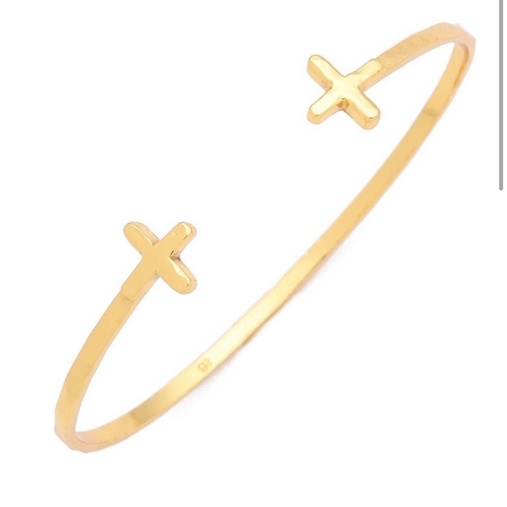 Gorjana Cross Over Cuff Bracelet